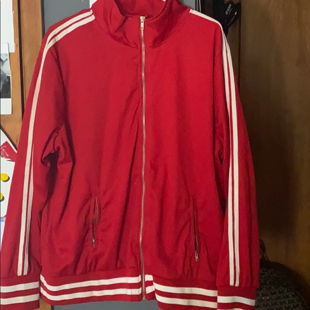 Plus Size Red blazer jacket